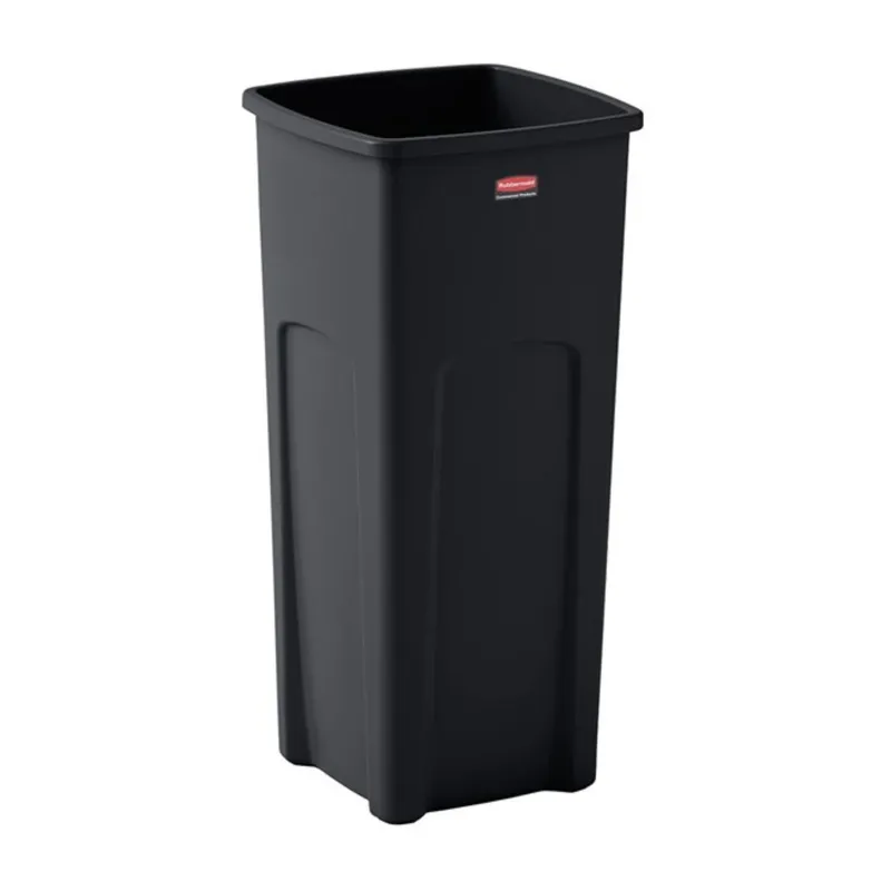 Contenedor Cuadrado Universal de 87 L Negro