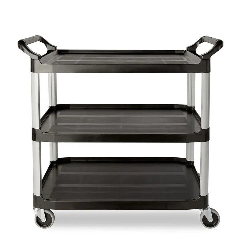 Carro de Servicio Xtra Abierto Negro 136 Kg