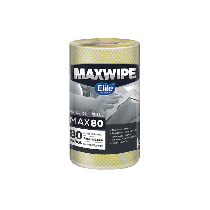 Paño de limpieza MAX80 / Formato Rollo