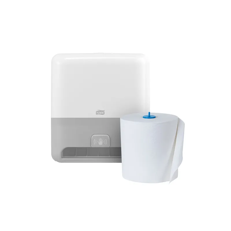 Tork Matic® Dispensador de Toallas de papel en rollo para manos con Sensor + Caja con 6 rollos 180 m c/u