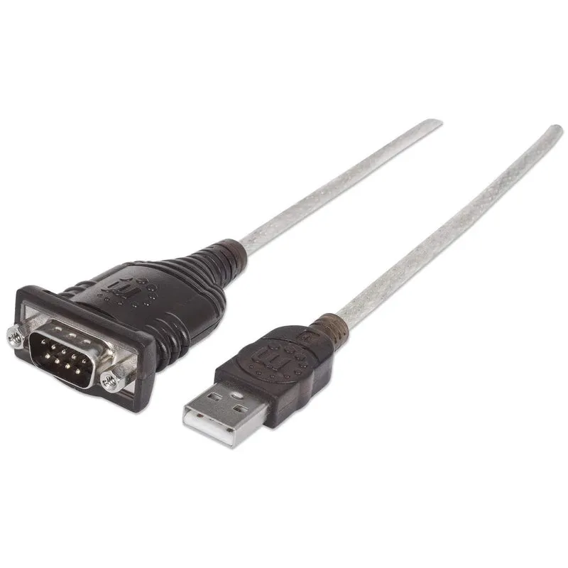 Convertidor MAN USB a serial DB9 macho bolsa