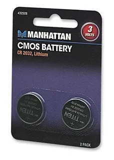 Batería MAN CMOS 3V 2 piezas CR 2032