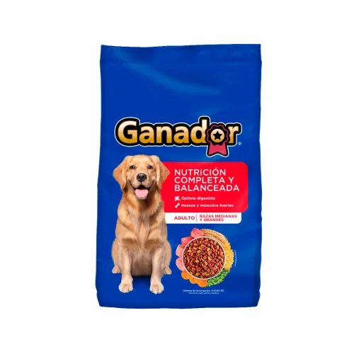 Alimento para Perro Adulto Ganador ADM 15kg